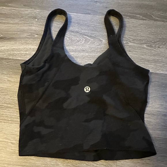 Lululemon Align Camo Cropped Tank Top - Picture 2 of 3